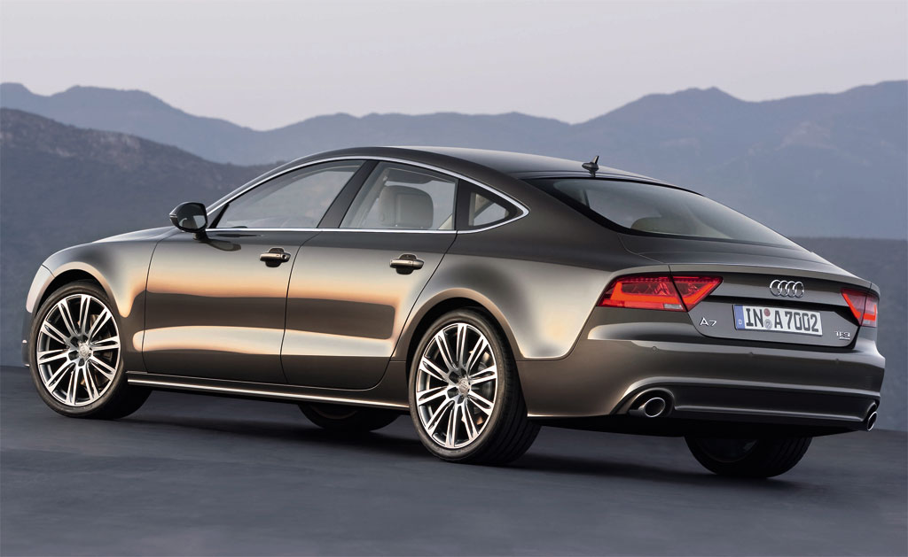 This standard operating procedure was discarded with the Audi A7 Sportback